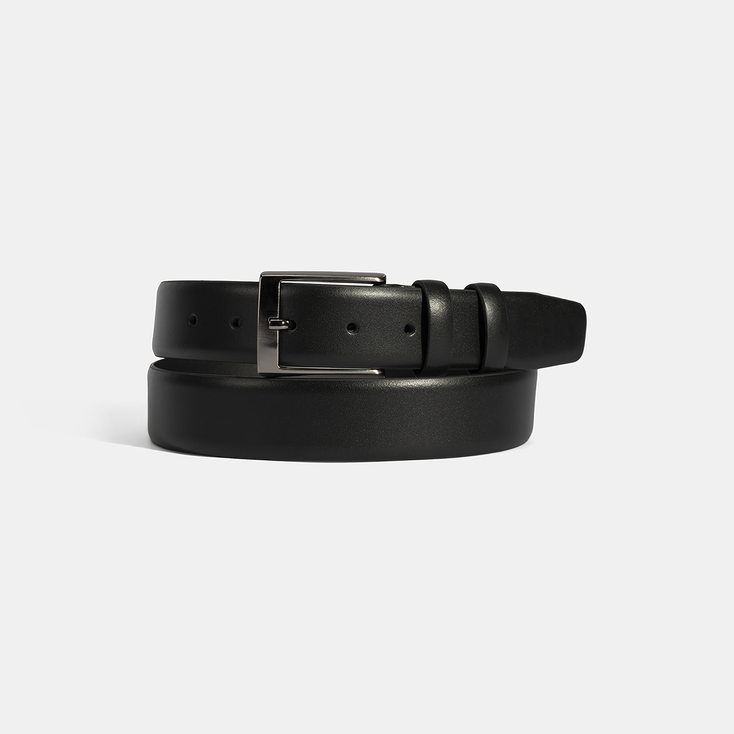  Erkek Siyah Deri Klasik Kemer