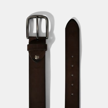  Erkek Kahve Deri Spor Kemer