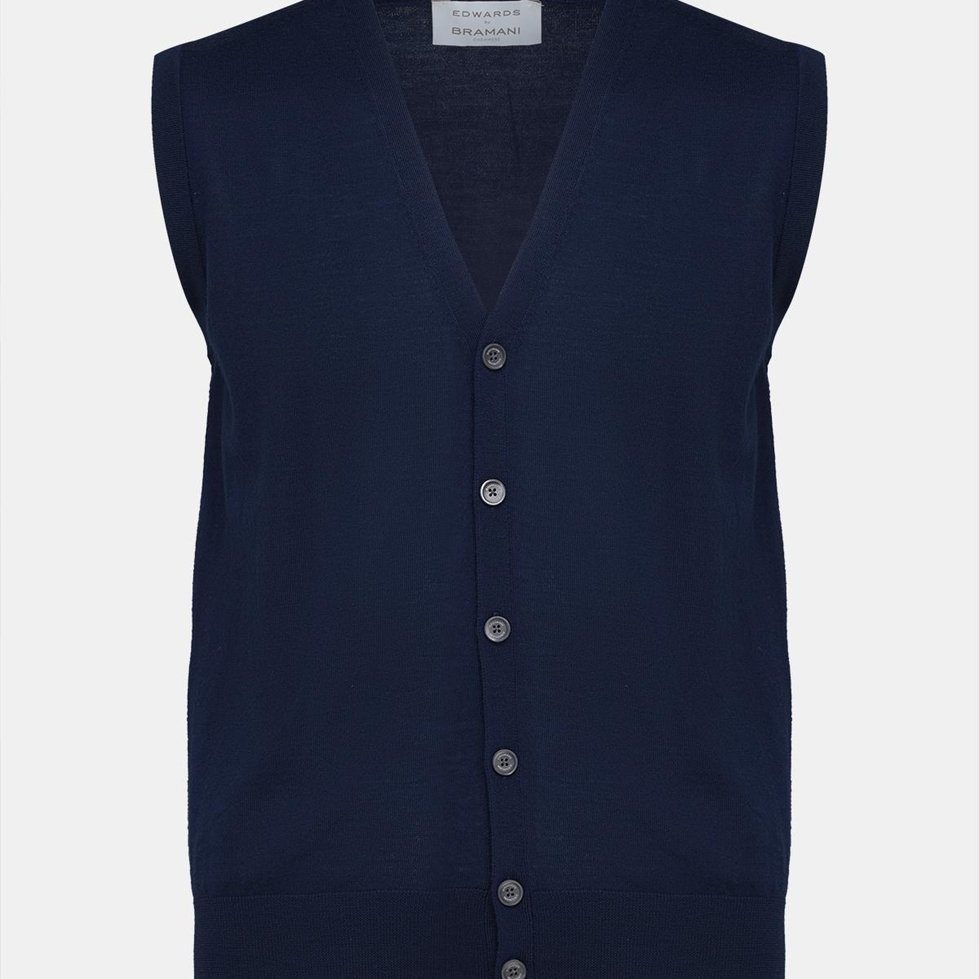 Erkek Lacivert Yün Süveter