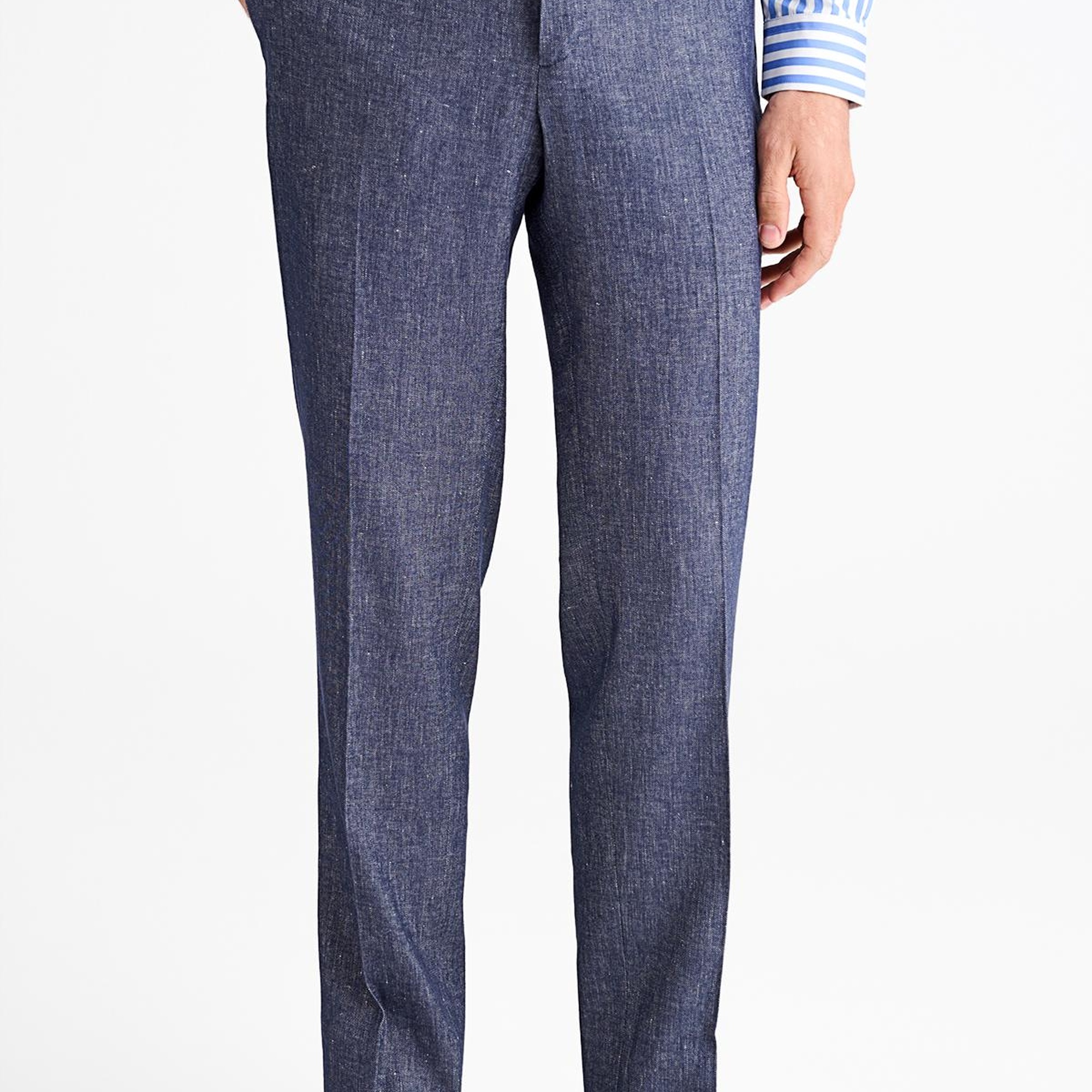 Erkek Lacivert Chino Pantolon