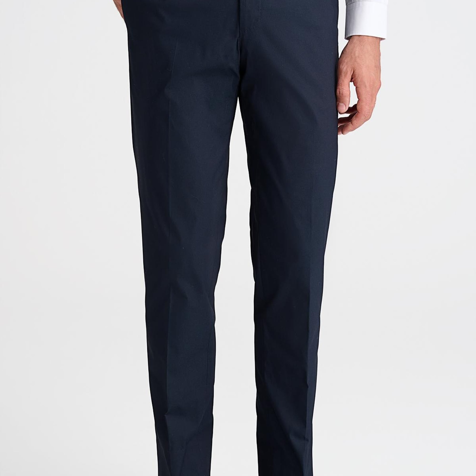 Erkek Lacivert Chino Pantolon