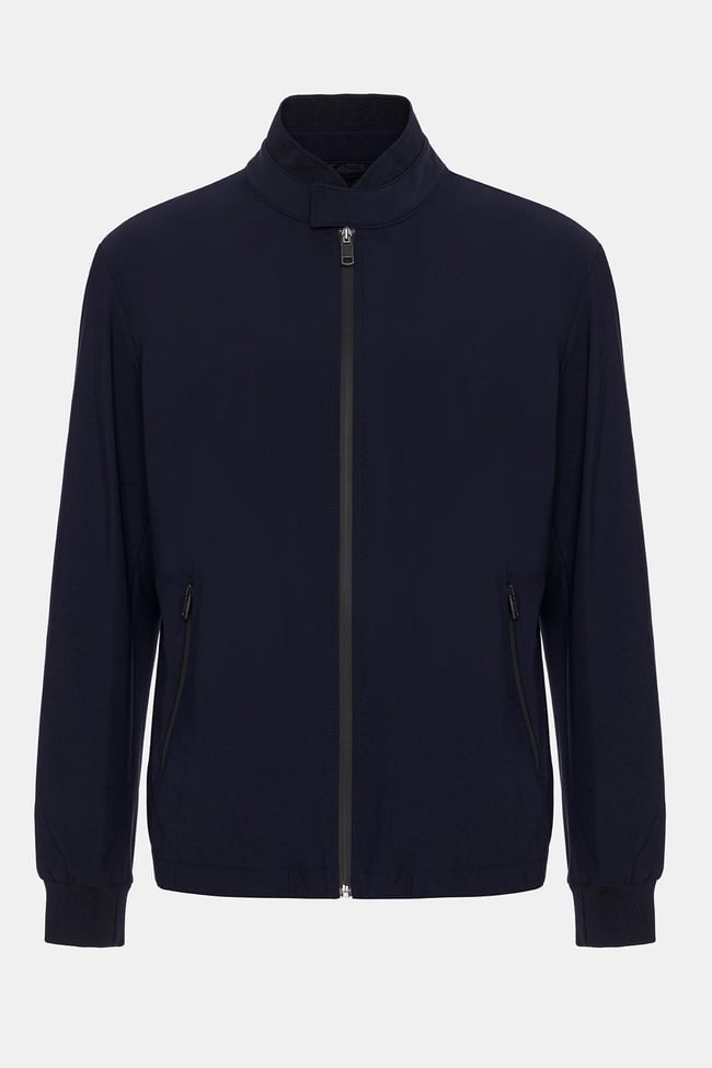  Erkek Lacivert Bomber Ceket