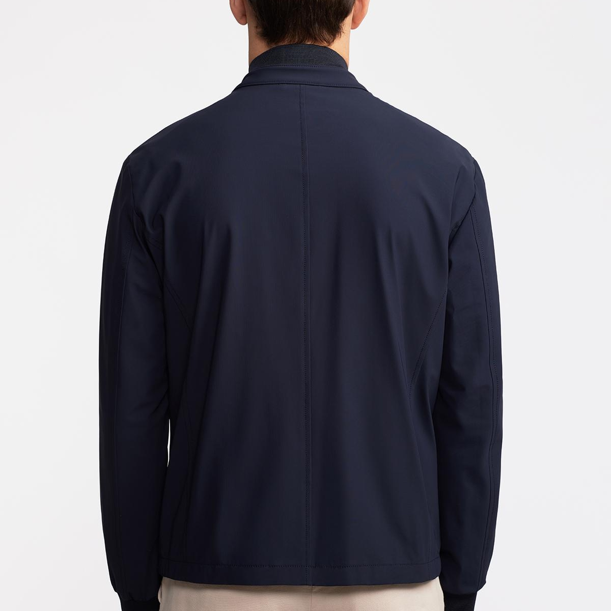 Erkek Lacivert Bomber Ceket