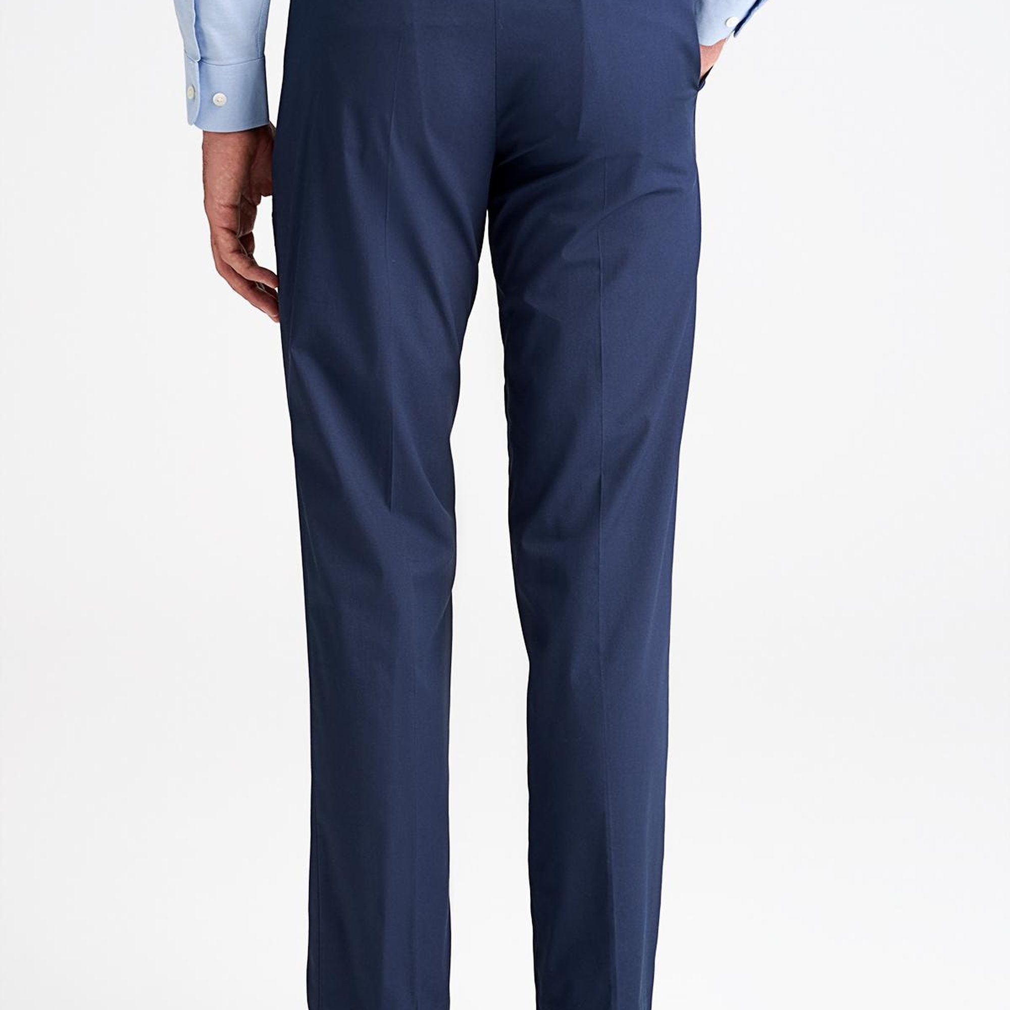 Erkek Lacivert Chino Pantolon