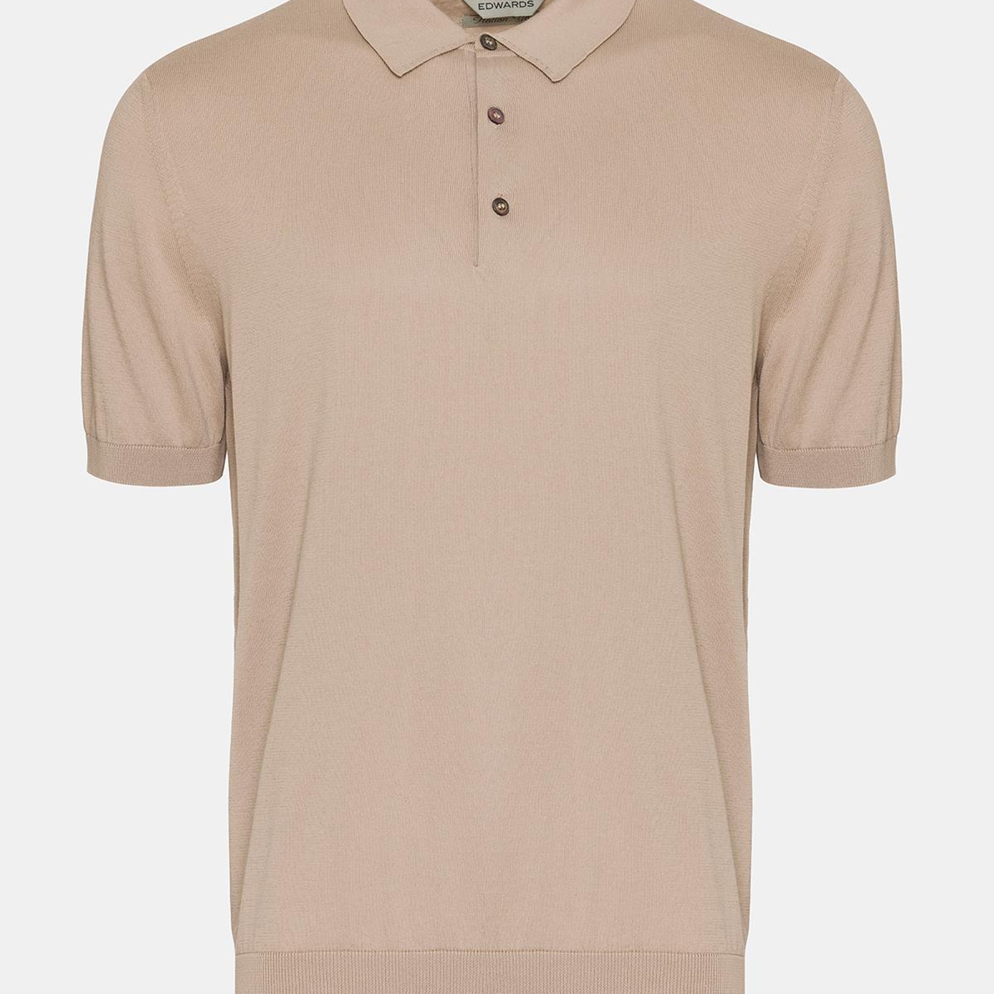 Erkek Bej Polo Yaka Kazak