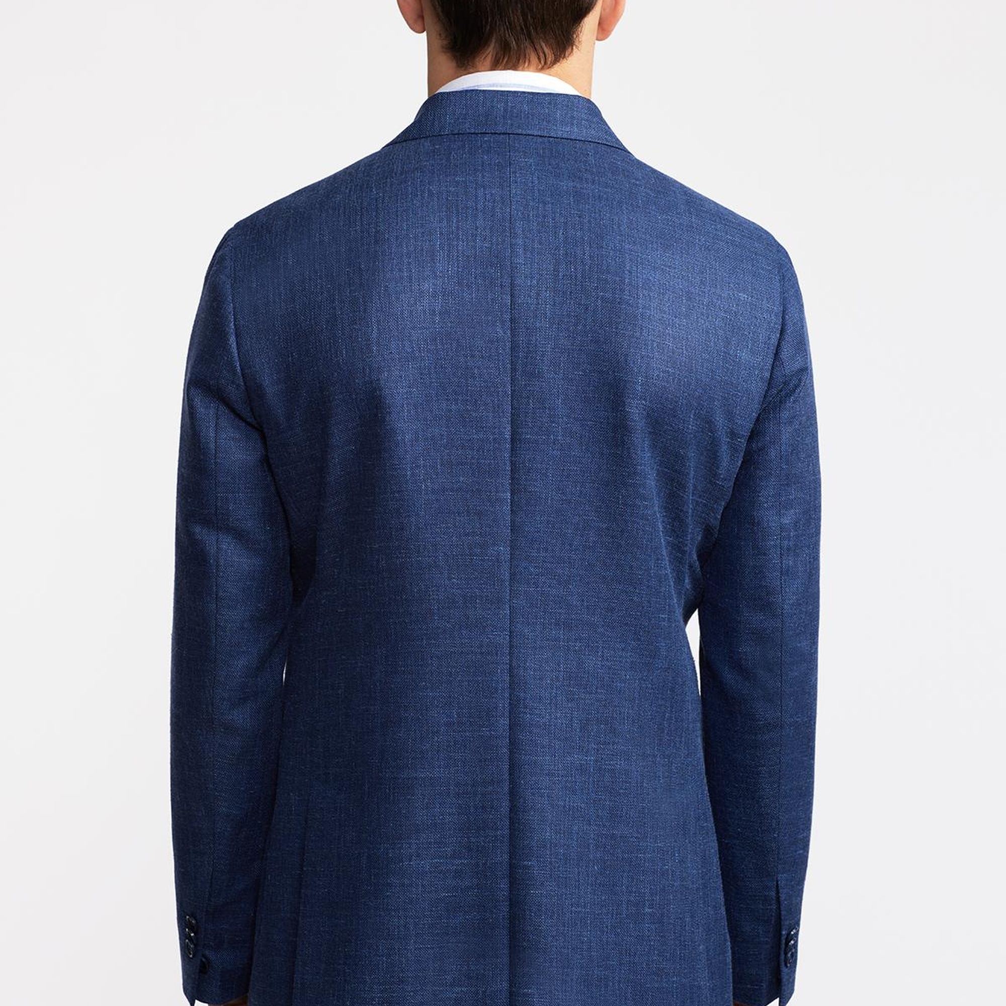 Erkek Delfino Lacivert Yün Ceket