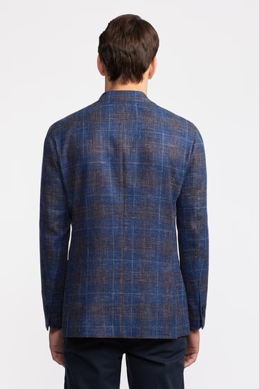  Erkek Delfino Lacivert Yün Ceket