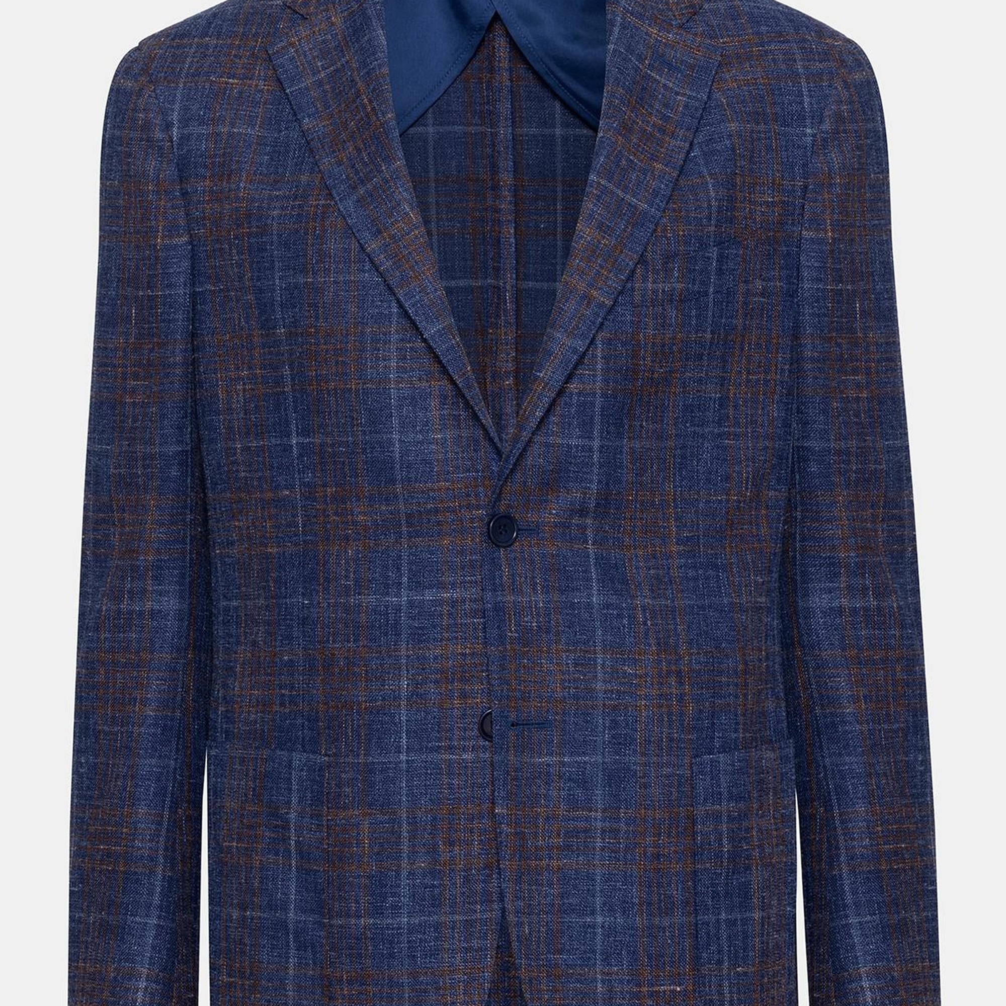 Erkek Delfino Lacivert Yün Ceket