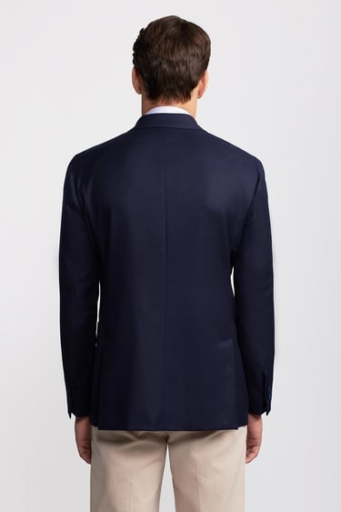  Erkek Delfino Lacivert Yün Ceket