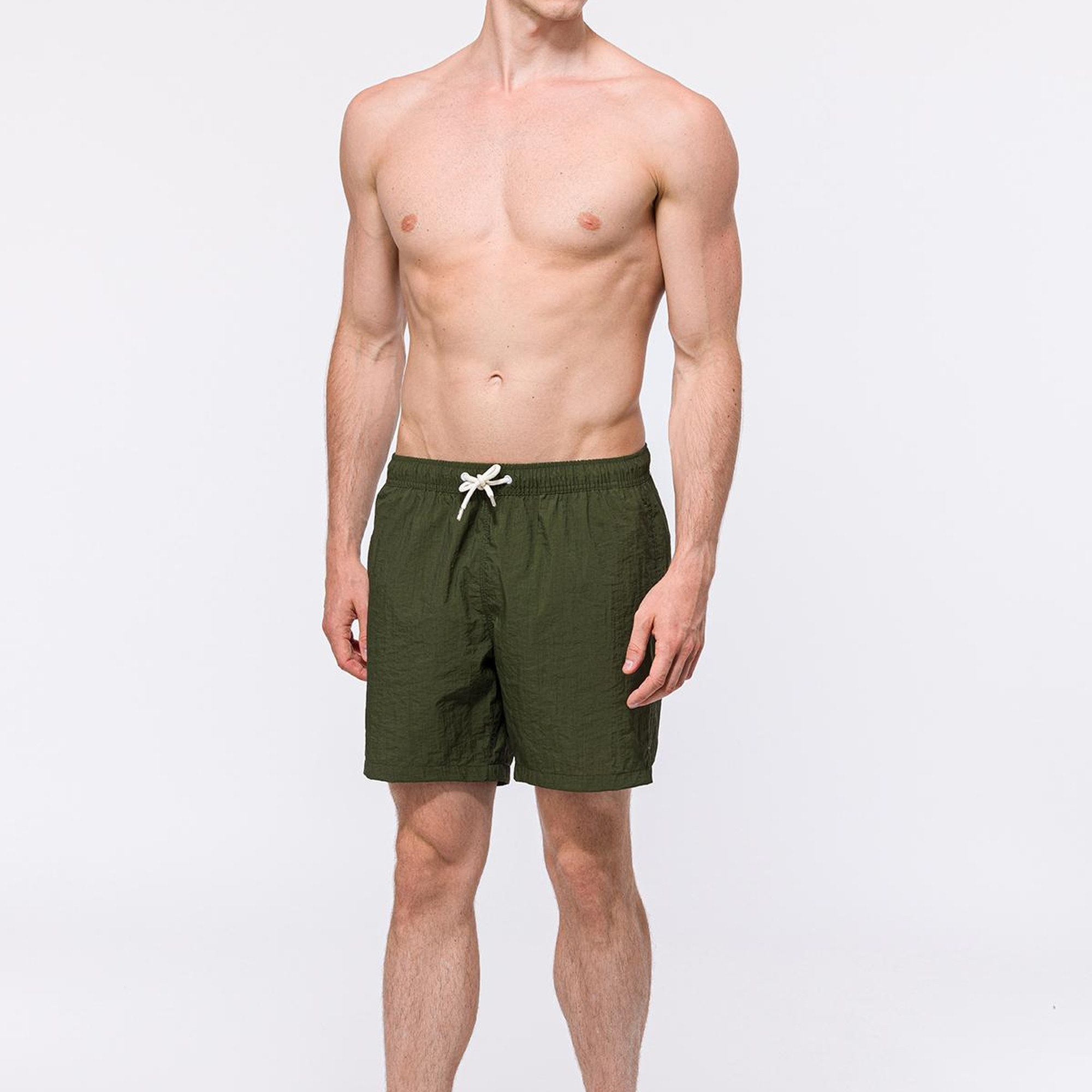 Erkek Haki Mayo Şort