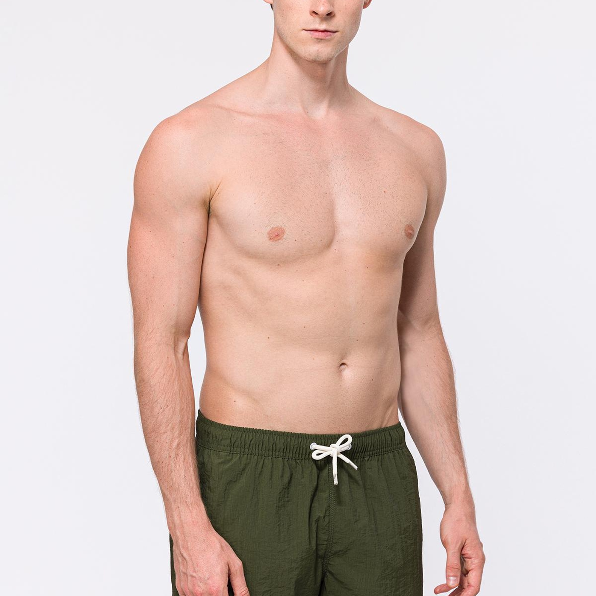 Erkek Haki Mayo Şort