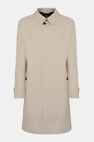  Erkek Bej Reglan Kollu Trençkot