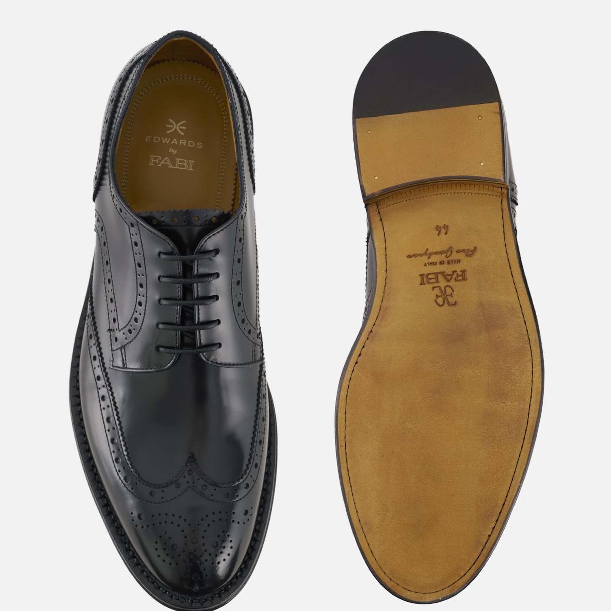 Erkek Siyah Deri Bağcıklı Klasik Ayakkabı