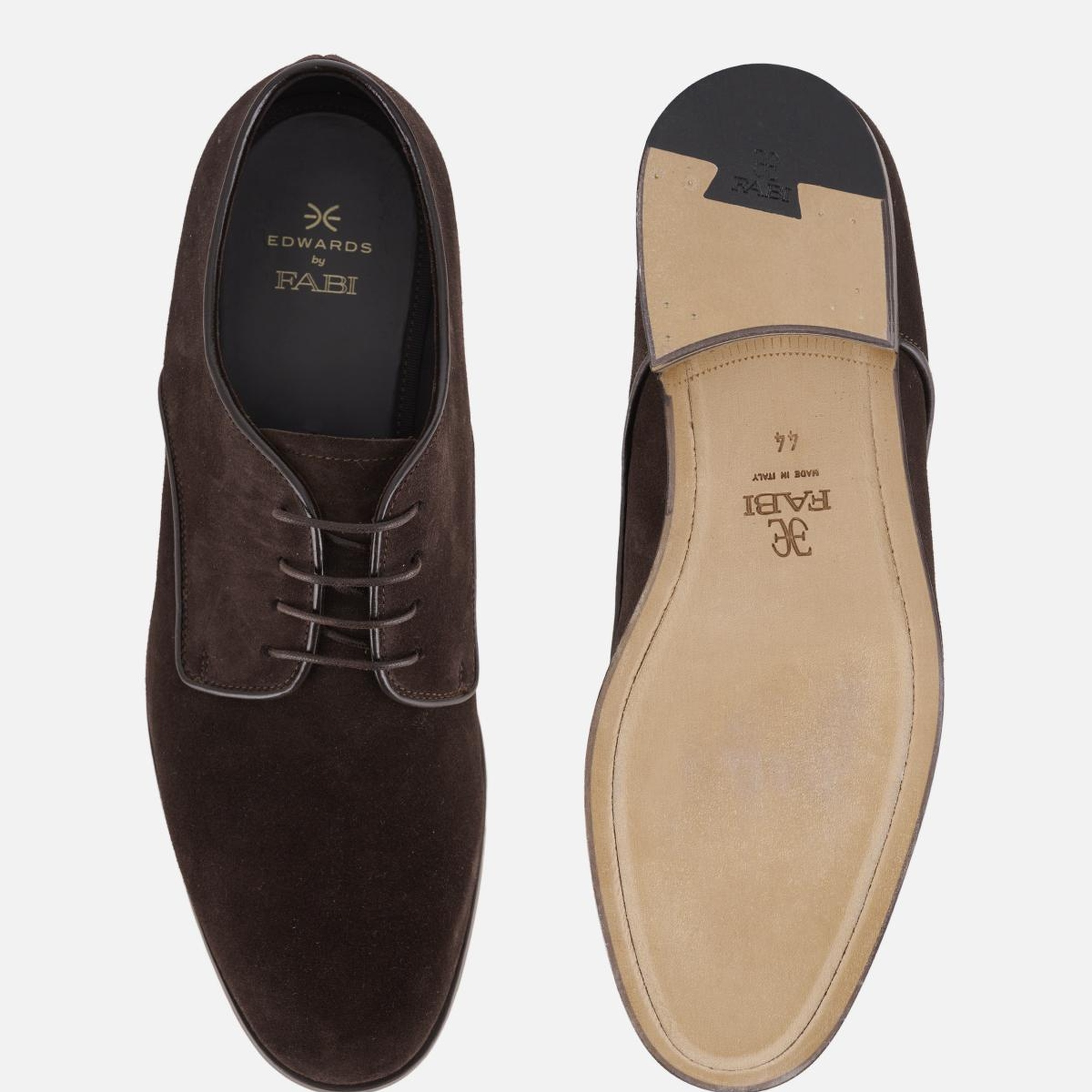 Erkek Kahverengi Deri Bağcıklı Klasik Ayakkabı