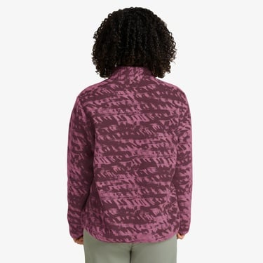  Jack Wolfskin Big Sky Half Zipped Kadın Mor Polar