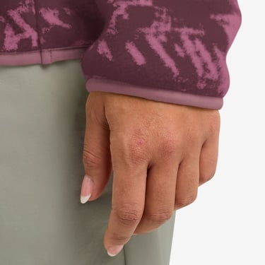  Jack Wolfskin Big Sky Half Zipped Kadın Mor Polar