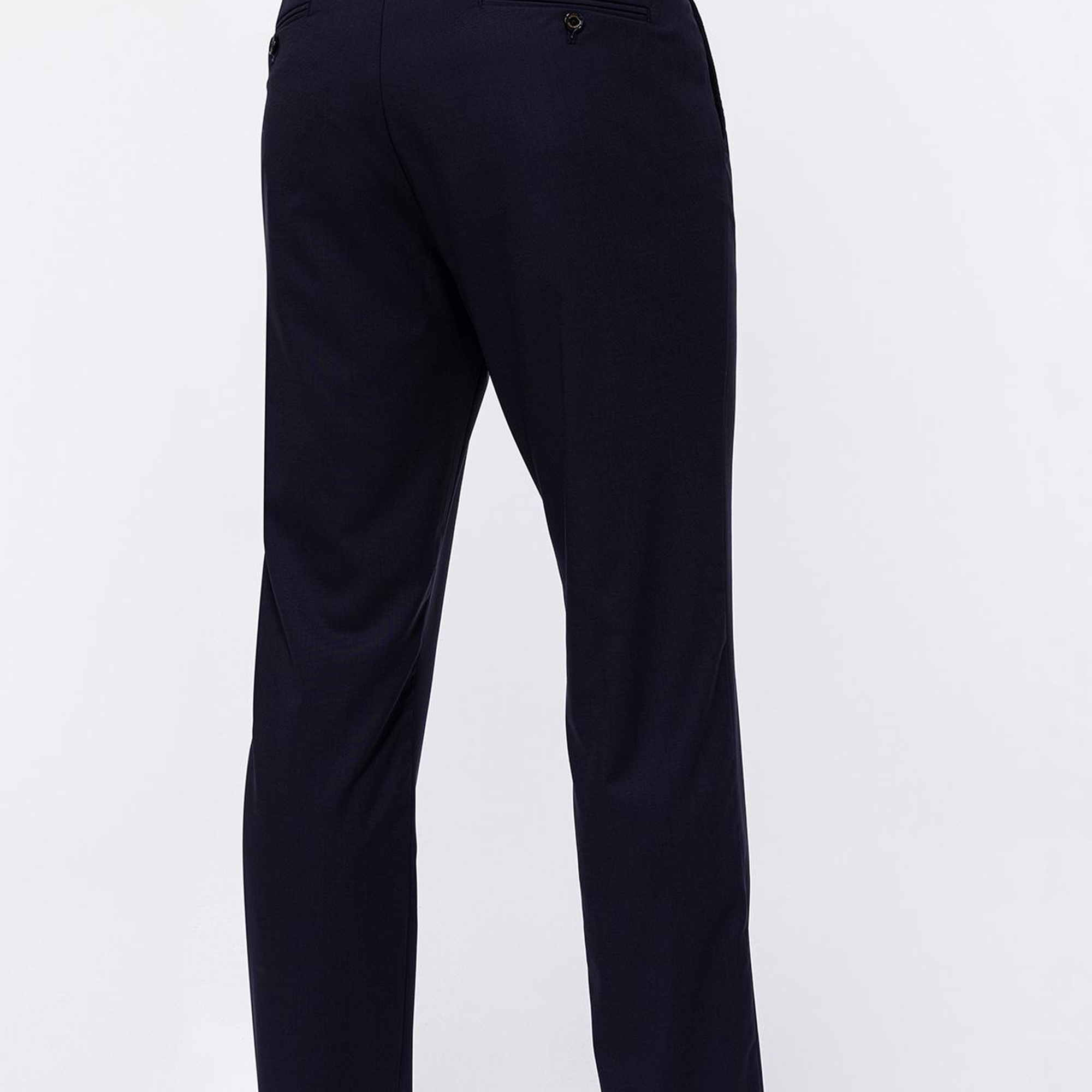 Erkek Lacivert Reda Flexo Klasik Pantolon