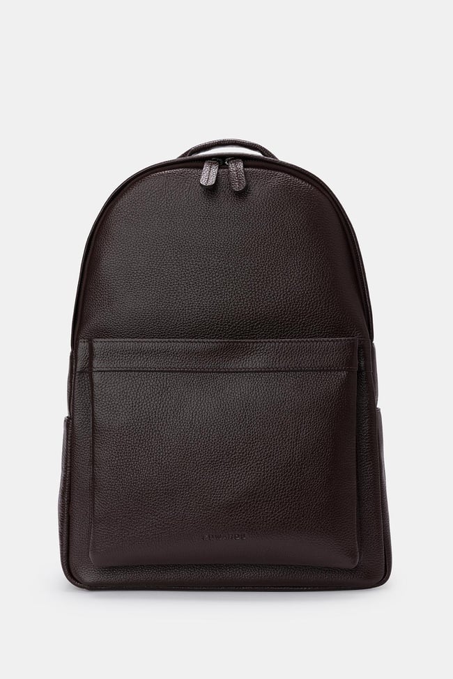  Erkek Kahverengi Deri Sırt Çantası