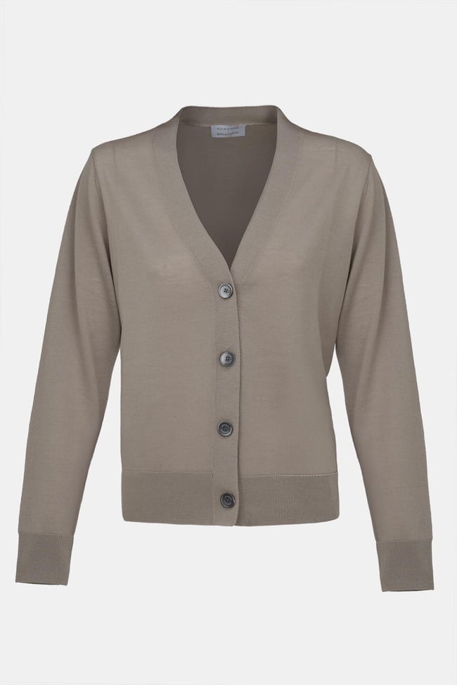  Kadın Bej Yün Hırka