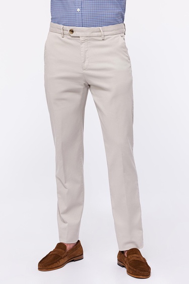  Erkek Bej Chino Pantolon