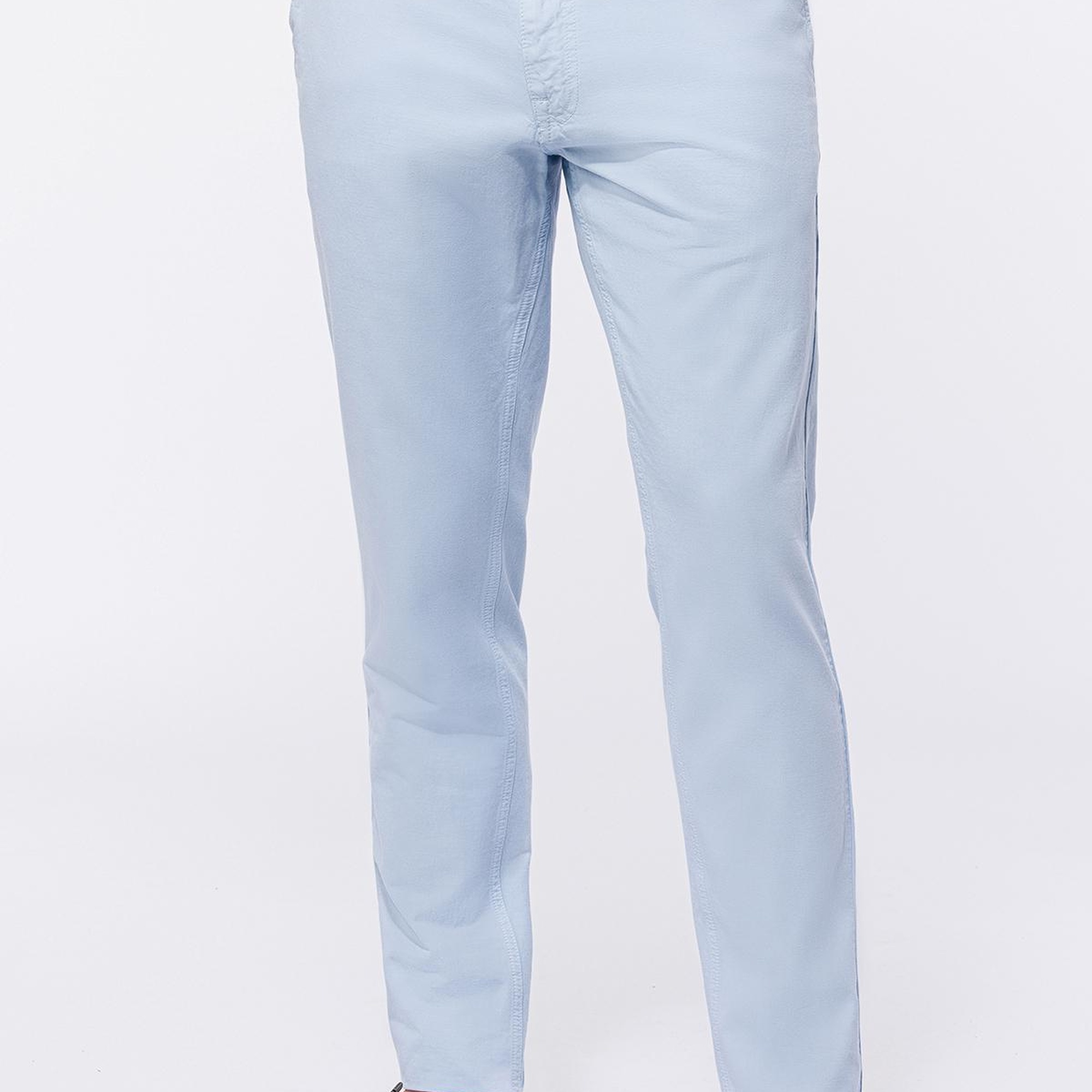 Erkek Mavi Yan Cep Pantolon