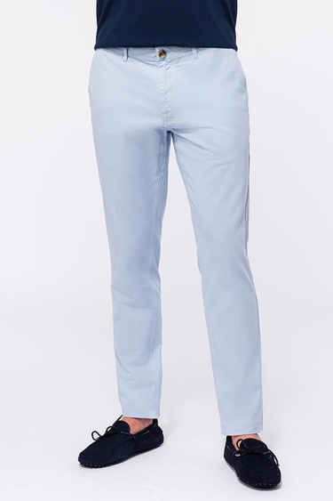  Erkek Mavi Yan Cep Pantolon