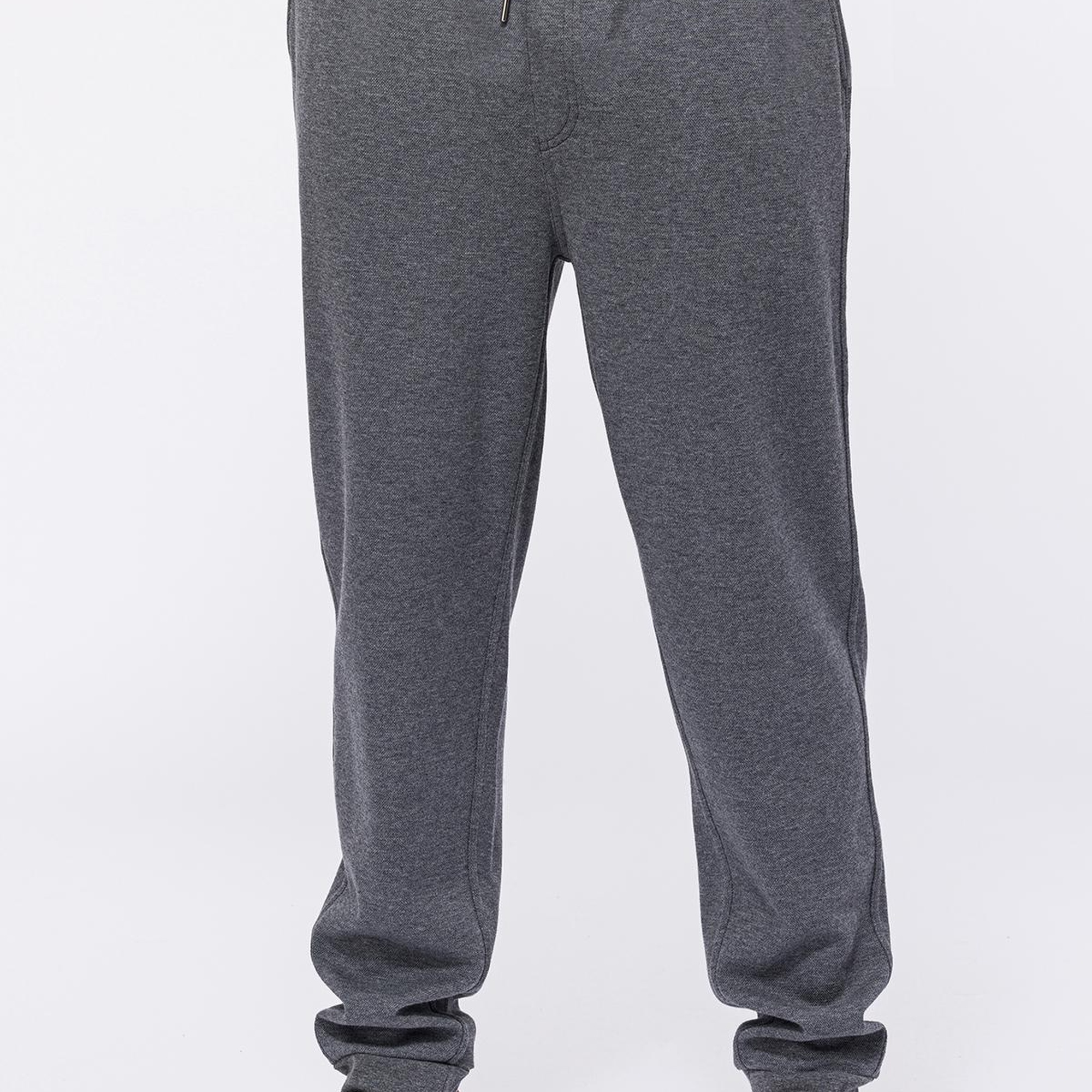 Erkek Gri Melanj Organik Pamuklu Eşofman Altı