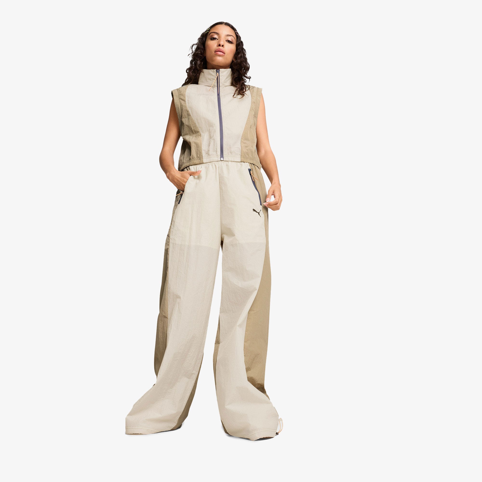  Puma Dare To Modular Kadın Haki Ceket