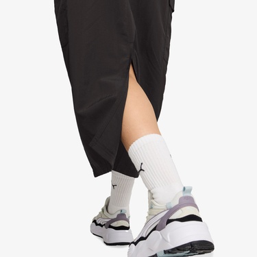  Puma Downtown Cargo Midi Kadın Siyah Etek