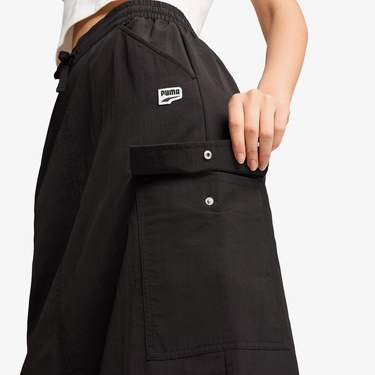  Puma Downtown Cargo Midi Kadın Siyah Etek
