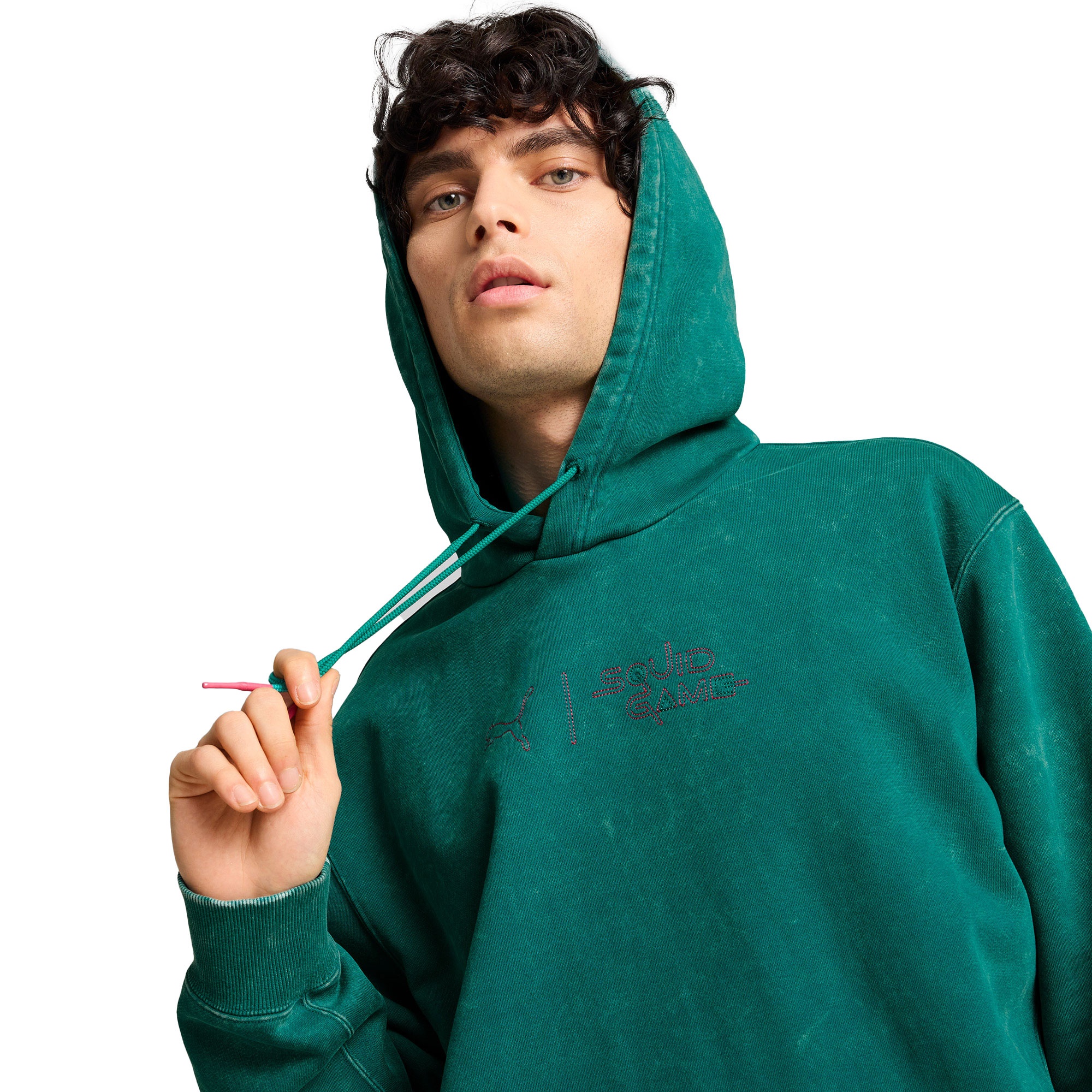 Puma X Squid Game Erkek Yeşil Sweatshirt