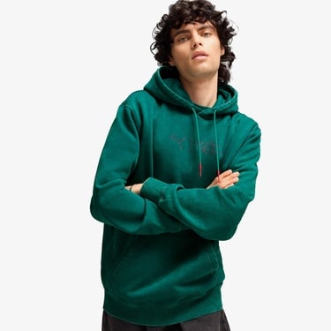  Puma X Squid Game Erkek Yeşil Sweatshirt