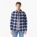 Levi's Classic Worker Jericho Plaid Depths Erkek Mavi Gömlek