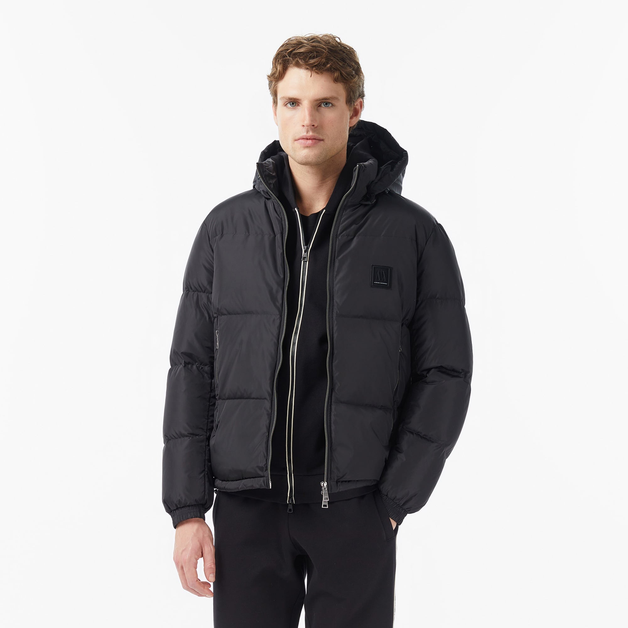 Armani Exchange Erkek Siyah Ceket