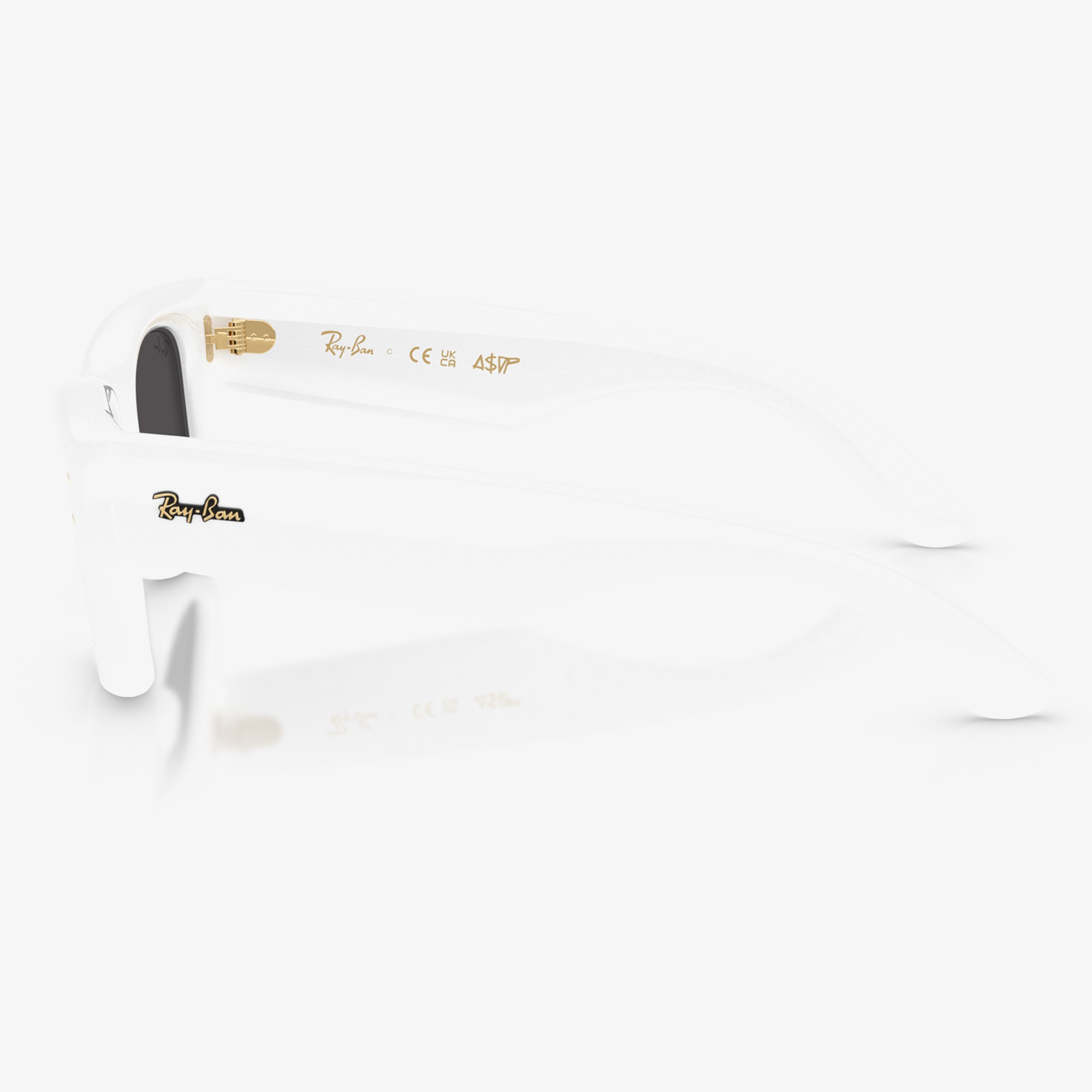 Ray-Ban Wayfarer Puffer RB4940 Unisex Beyaz Güneş Gözlüğü