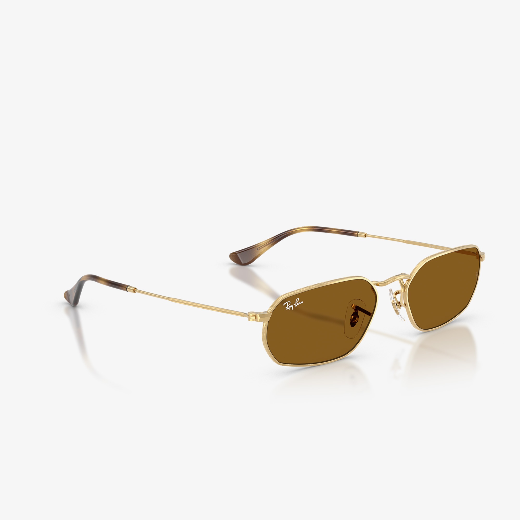 Ray-Ban  RB3947 Unisex Altın Rengi Güneş Gözlüğü