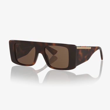  Gucci 0GC002432 Erkek Kahverengi Güneş Gözlüğü