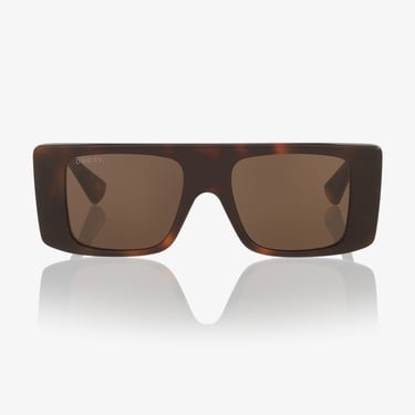  Gucci 0GC002432 Erkek Kahverengi Güneş Gözlüğü