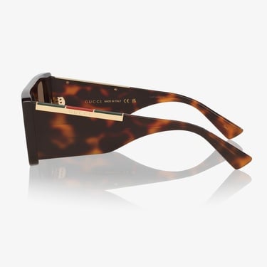  Gucci 0GC002432 Erkek Kahverengi Güneş Gözlüğü