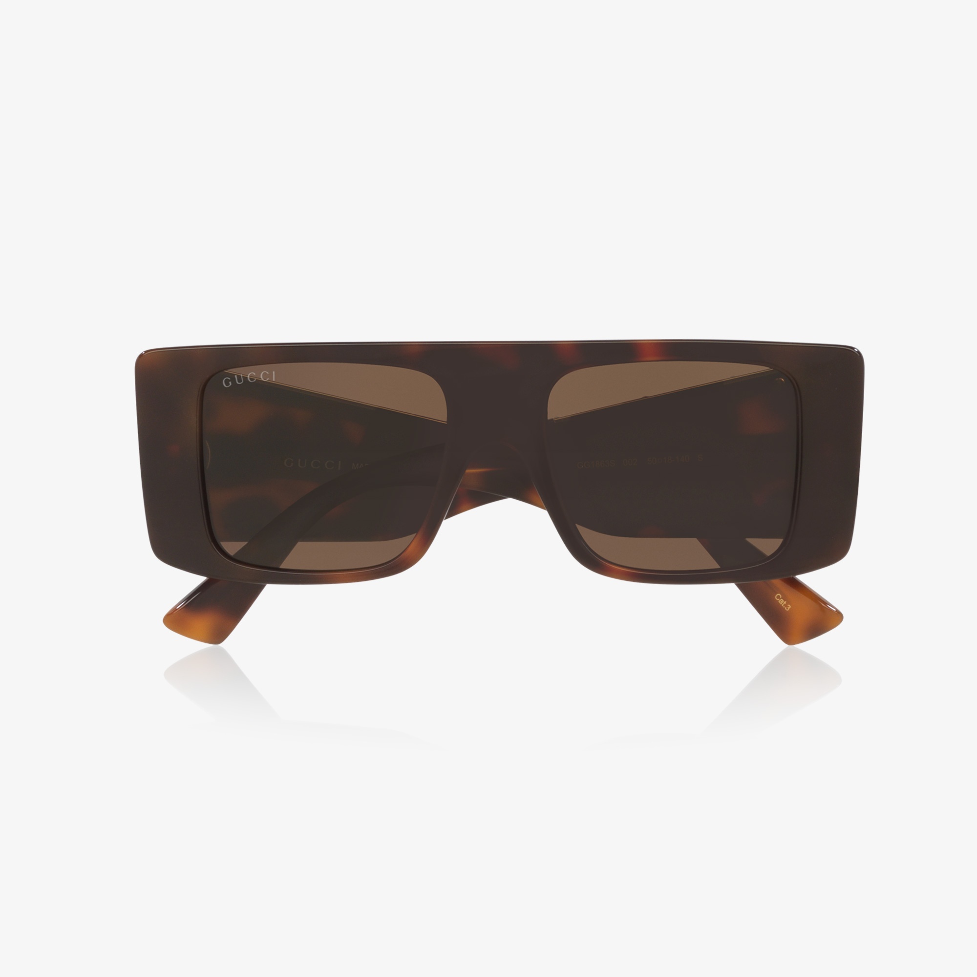 Gucci 0GC002432 Erkek Kahverengi Güneş Gözlüğü