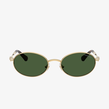  Swarovski  SK7033 Kadın Altın Rengi Güneş Gözlüğü