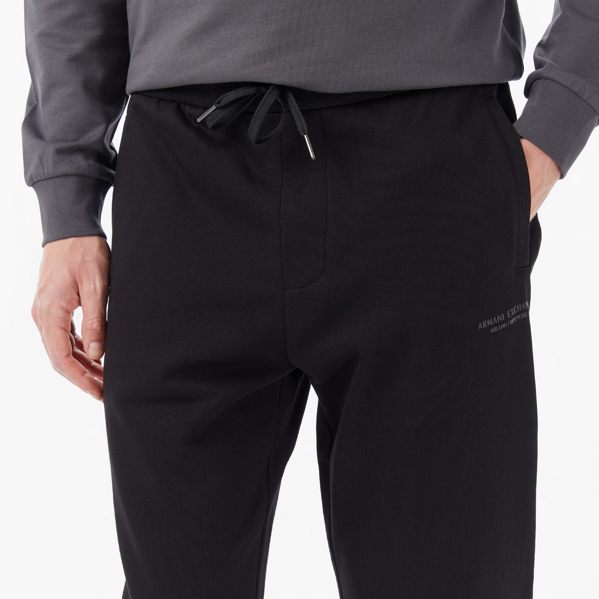 Armani Exchange Erkek Siyah Pantolon