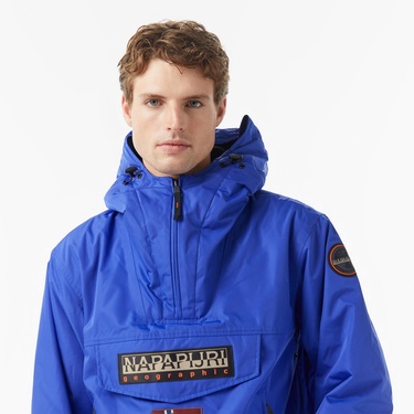  Napapijri Rainforest Next Erkek Mavi Ceket