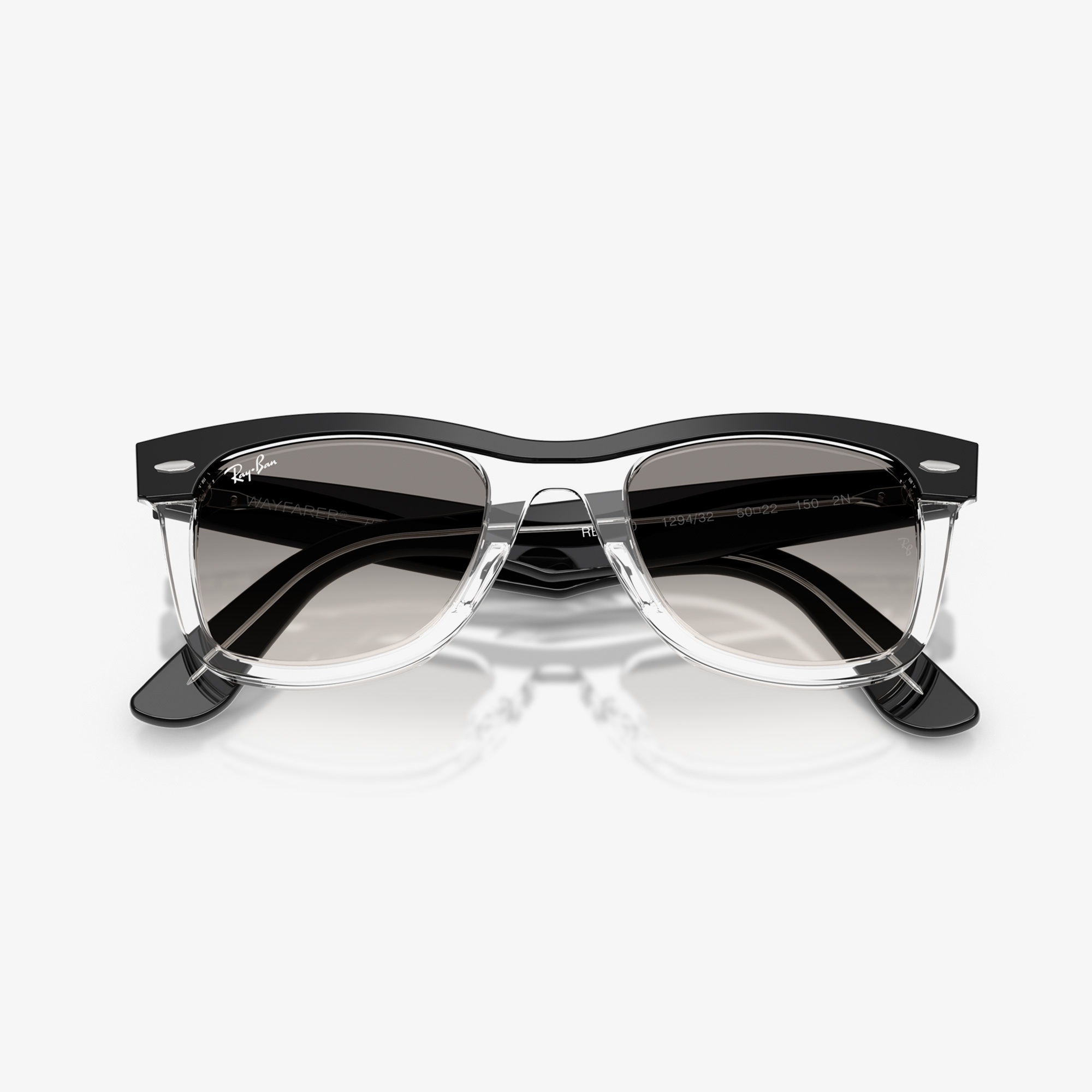 Ray-Ban Wayfarer Street Neat RB2240 Unisex Siyah Güneş Gözlüğü