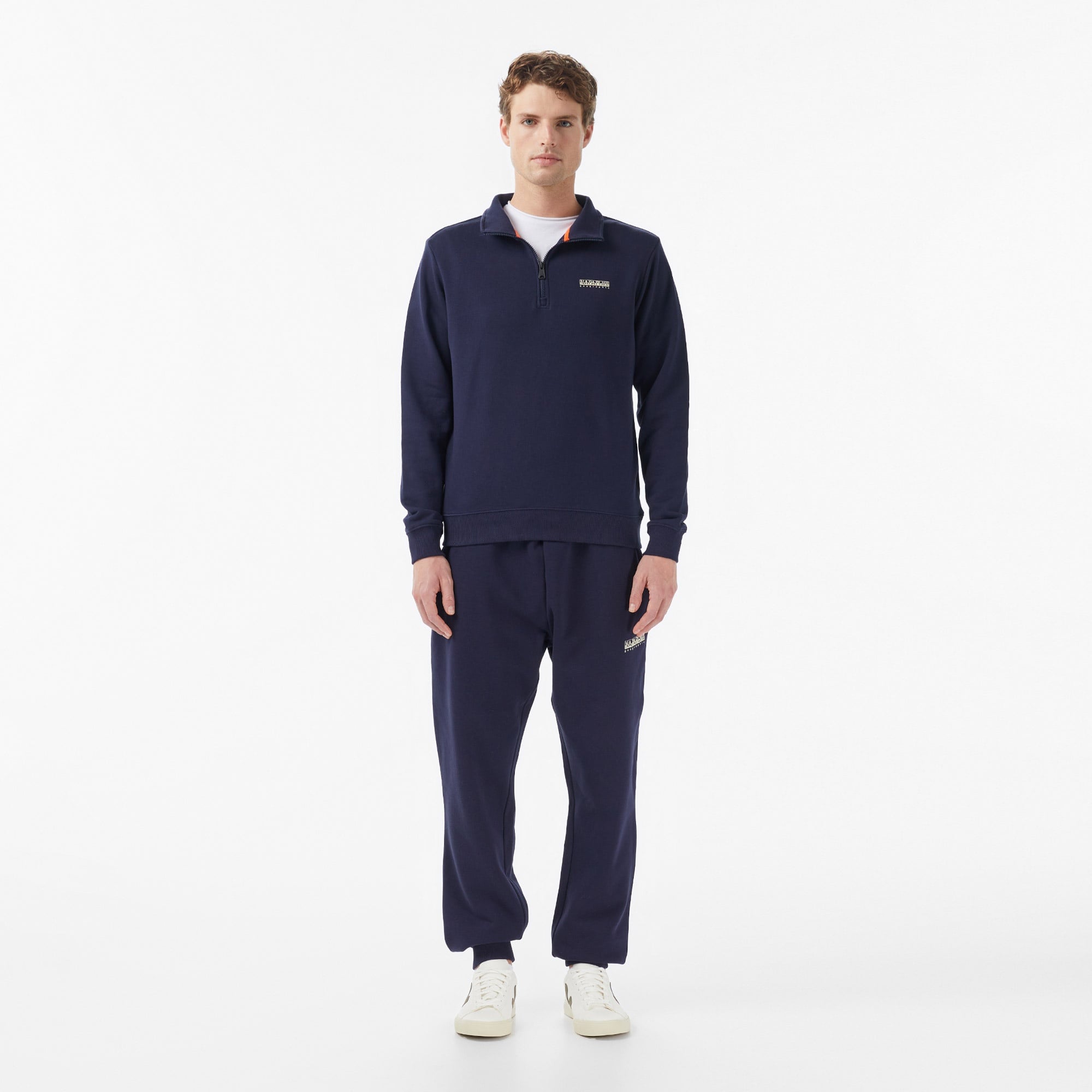 Napapijri B-Small Box Erkek Mavi Sweatshirt