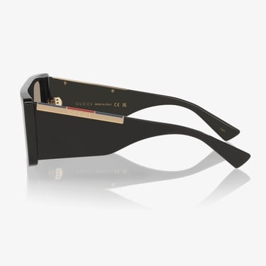  Gucci 0GC002432 Erkek Siyah Güneş Gözlüğü