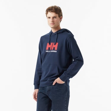  Helly Hansen Logo 3.0 Erkek Lacivert Sweatshirt