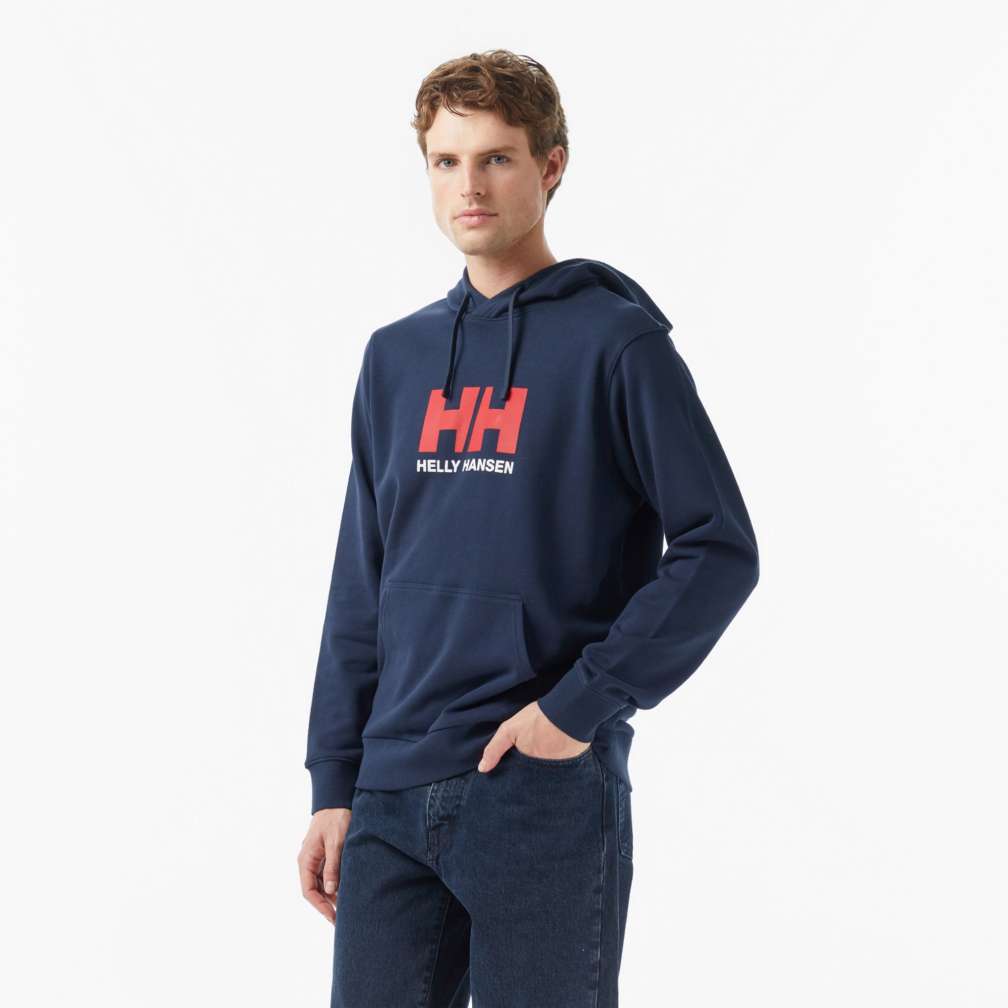  Helly Hansen Logo 3.0 Erkek Lacivert Sweatshirt