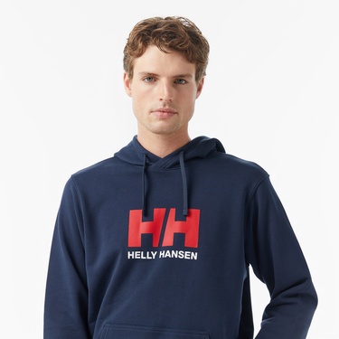  Helly Hansen Logo 3.0 Erkek Lacivert Sweatshirt
