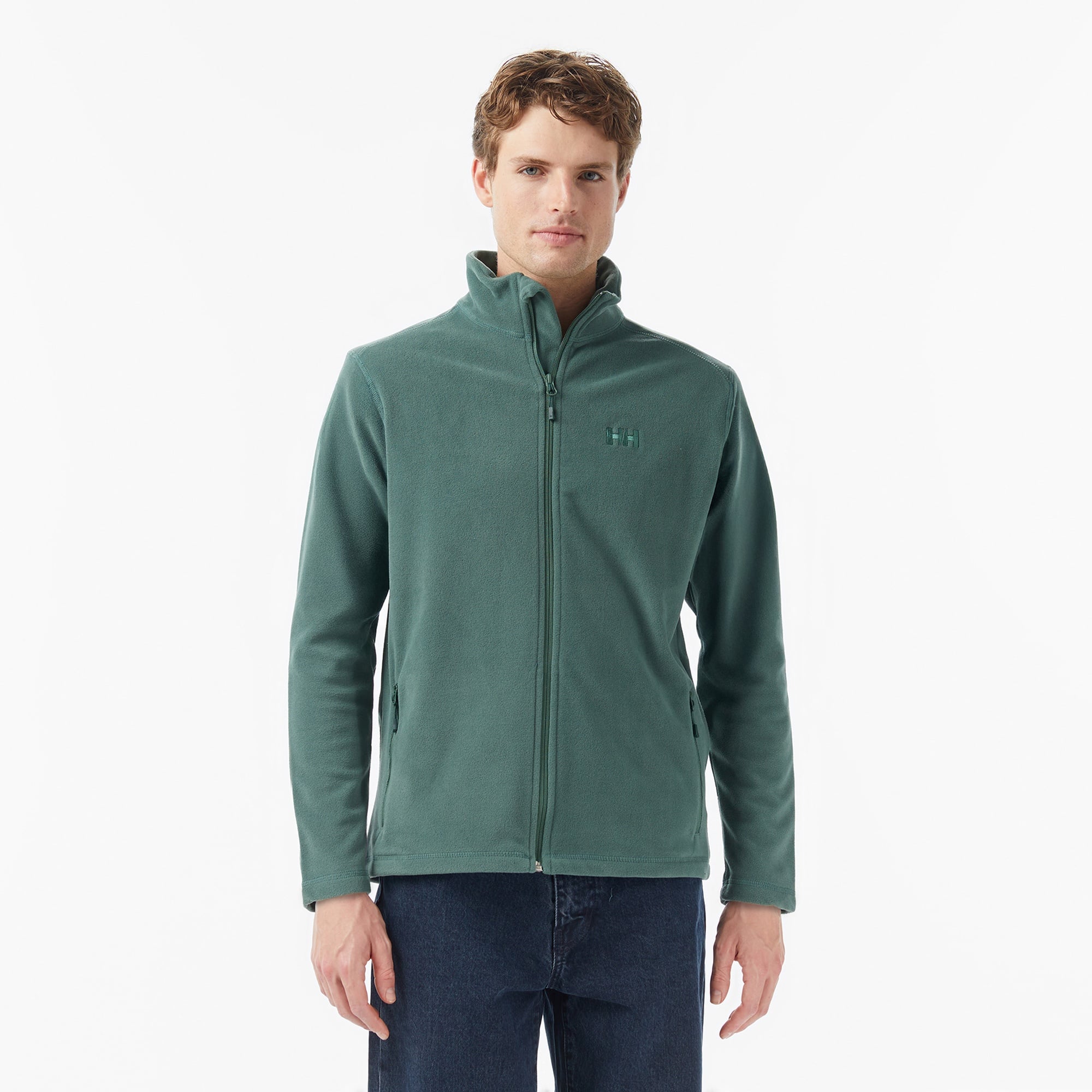 Helly Hansen Fullzip Polar Erkek Yeşil Ceket